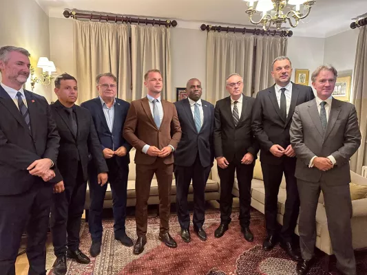 A special police task force (SEK) after the fatal knife attack Friday at the festival in Solingen, August 2024