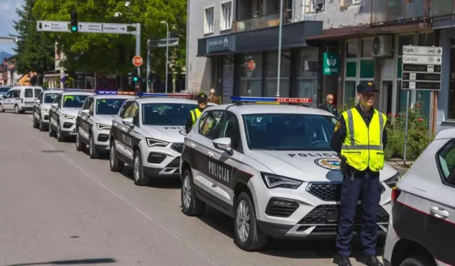 A special police task force (SEK) after the fatal knife attack Friday at the festival in Solingen, August 2024