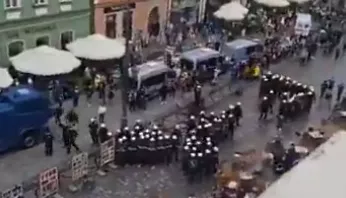 A special police task force (SEK) after the fatal knife attack Friday at the festival in Solingen, August 2024
