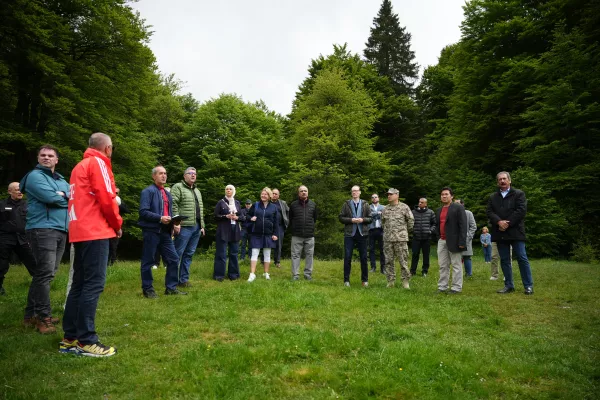 A special police task force (SEK) after the fatal knife attack Friday at the festival in Solingen, August 2024
