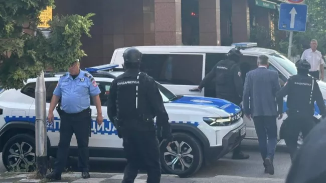 A special police task force (SEK) after the fatal knife attack Friday at the festival in Solingen, August 2024