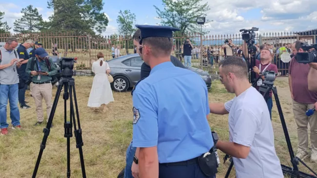 A special police task force (SEK) after the fatal knife attack Friday at the festival in Solingen, August 2024
