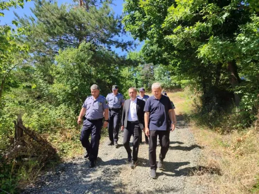 A special police task force (SEK) after the fatal knife attack Friday at the festival in Solingen, August 2024