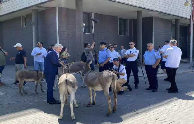 A special police task force (SEK) after the fatal knife attack Friday at the festival in Solingen, August 2024